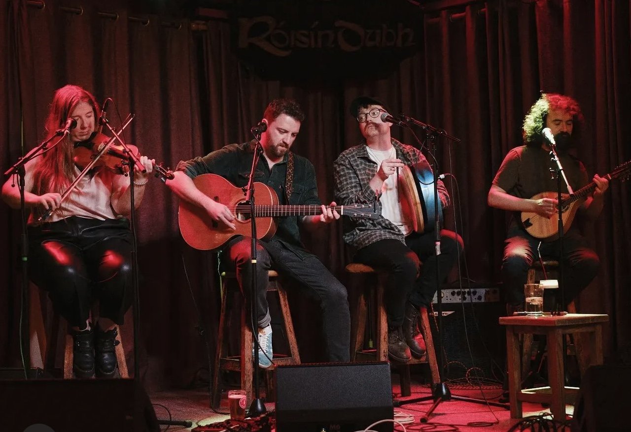 Live music at the trad crawl 